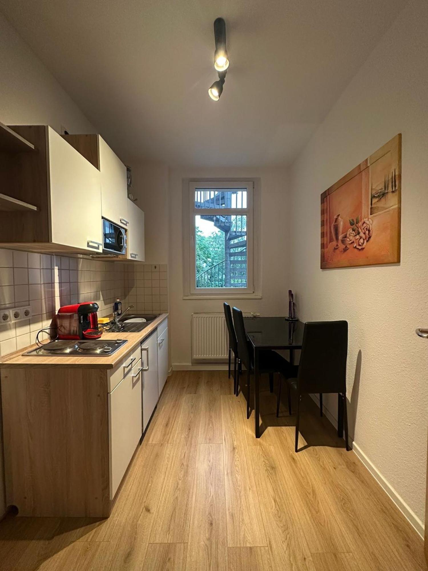 Fewo-Apartment Magdeburgo Esterno foto